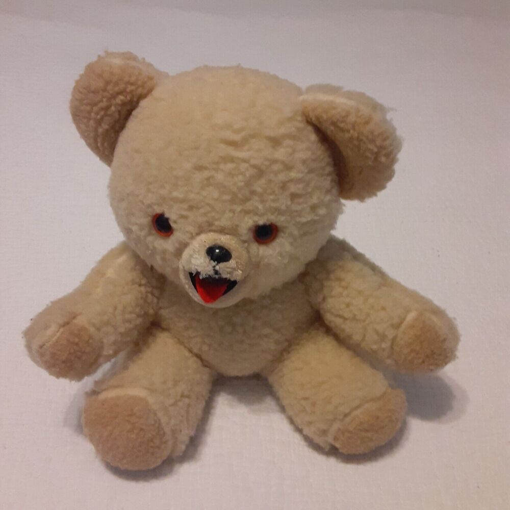 Vintage Original 1982 Trademark Snuggles Bear Note Adorable
